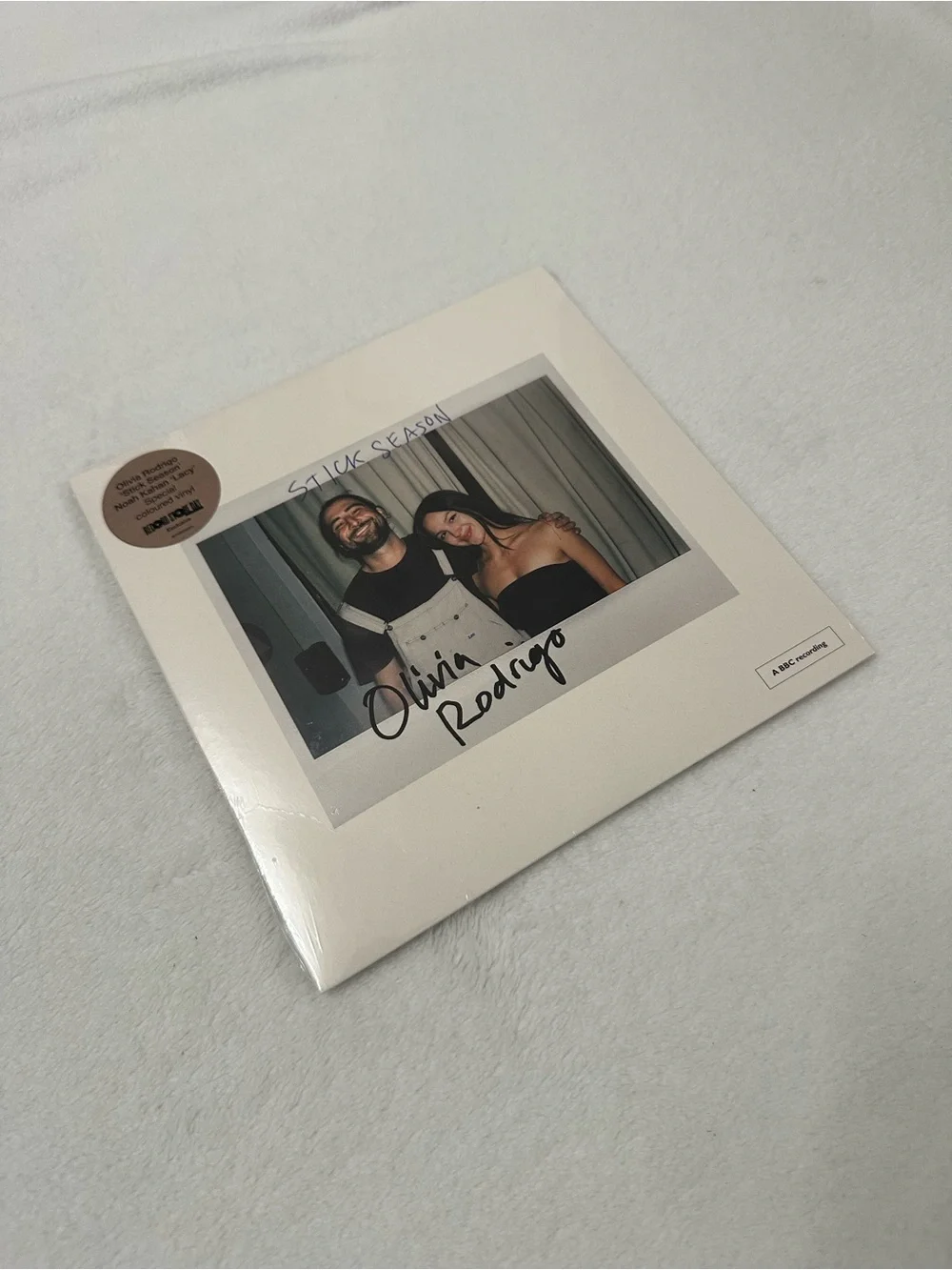 Stick Season/ Lacy Olivia Rodrigo and Noah Kahn Special Color Vinyl Record Store